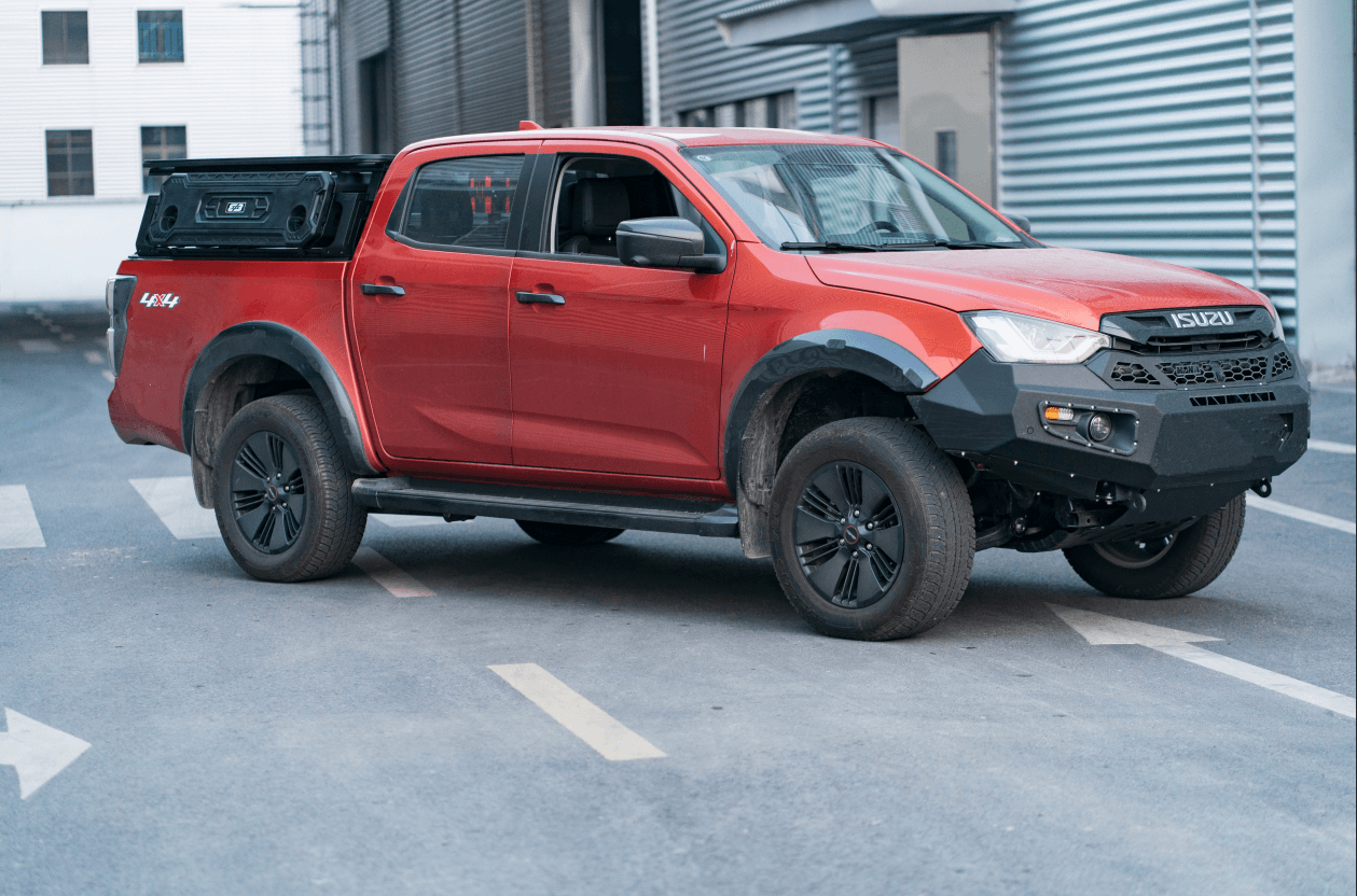 五十鈴 D-max 后斗：杭程智能模塊化改裝，重塑皮卡新可能